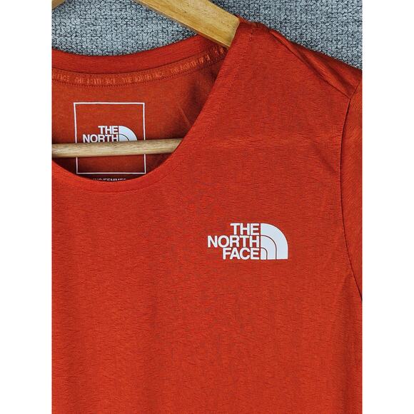 THE NORTH FACE WOMEN'S ORANGE SUNRISER SHORT SLEEVE SHIRT SIZE S - Picture 3 of 10